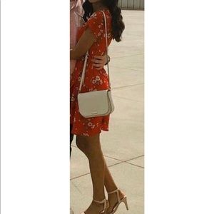 Showpo floral wrap dress